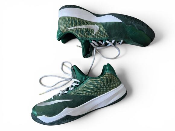 Nike Zoom Run The One Shoes Green White Men\'s Size 9.5 Basketball main image 11